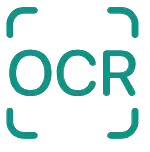 Searchable text OCR feature icon.